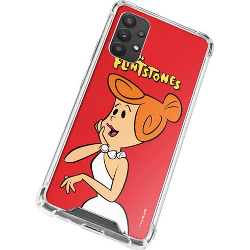 The Flinstones Wilma Flintstone Galaxy A32 5G Clear Case