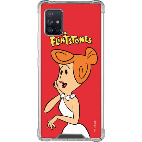 The Flinstones Wilma Flintstone Galaxy A51 5G Clear Case
