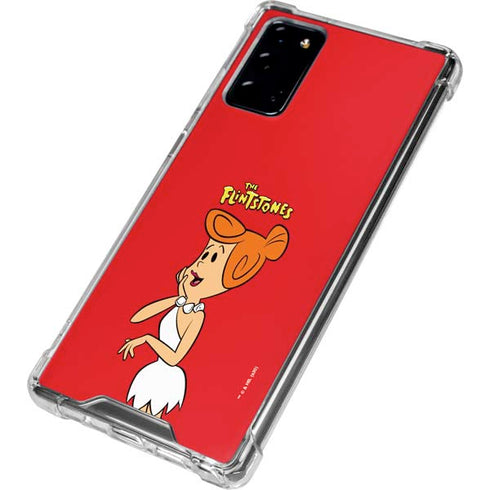 The Flinstones Wilma Flintstone Galaxy Note20 5G Clear Case
