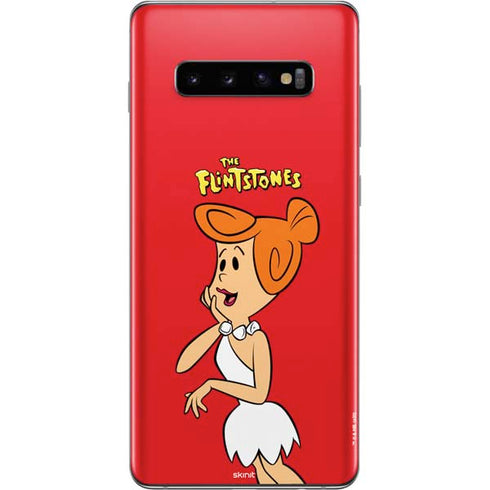 The Flinstones Wilma Flintstone Galaxy S10 Plus Skin