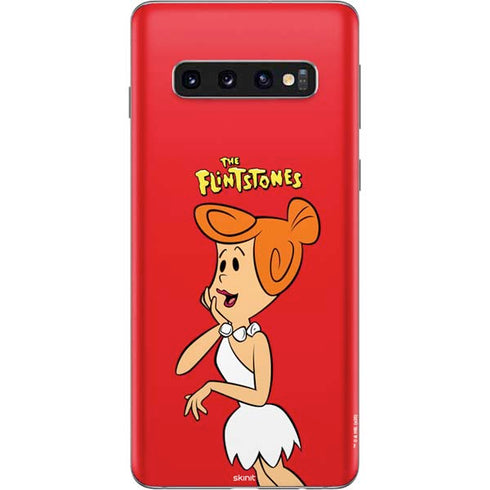The Flinstones Wilma Flintstone Galaxy S10 Skin