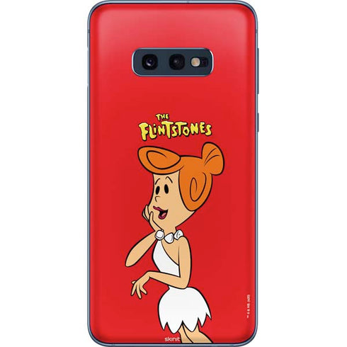 The Flinstones Wilma Flintstone Galaxy S10e Skin
