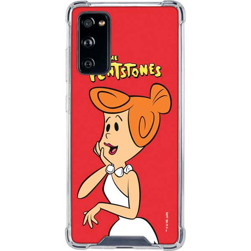 The Flinstones Wilma Flintstone Galaxy S20 FE Clear Case