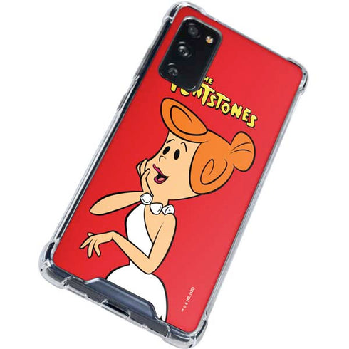 The Flinstones Wilma Flintstone Galaxy S20 FE Clear Case