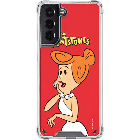 The Flinstones Wilma Flintstone Galaxy S21 5G Clear Case