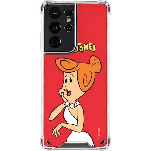 The Flinstones Wilma Flintstone Galaxy S21 Ultra 5G Clear Case
