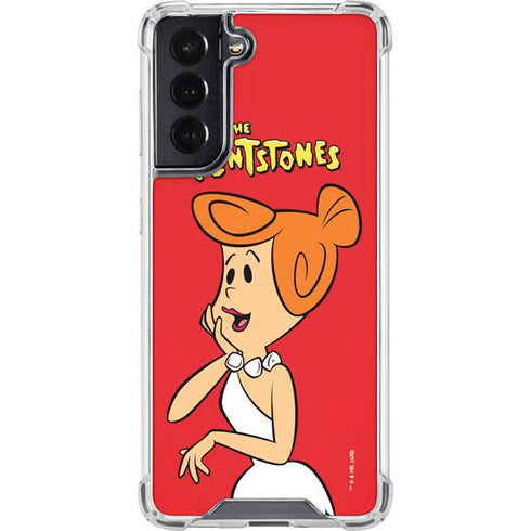 The Flinstones Wilma Flintstone Galaxy S22 Clear Case