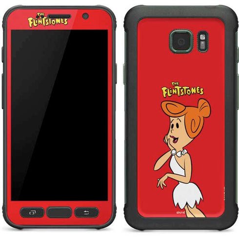 The Flinstones Wilma Flintstone Galaxy S7 Active Skin