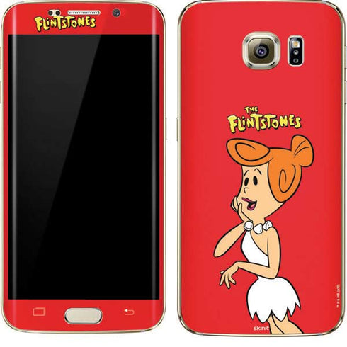 The Flinstones Wilma Flintstone Galaxy S7 Edge Skin