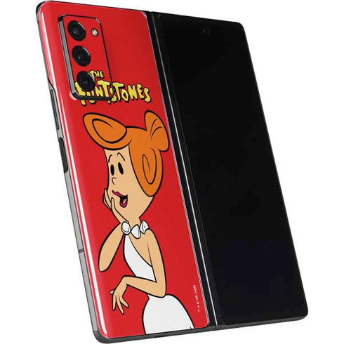 The Flinstones Wilma Flintstone Galaxy Z Fold2 5G Skin