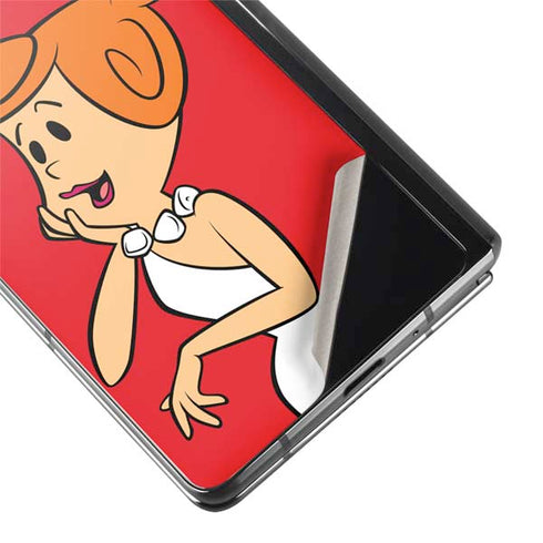 The Flinstones Wilma Flintstone Galaxy Z Fold2 5G Skin