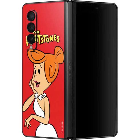 The Flinstones Wilma Flintstone Galaxy Z Fold3 5G Skin