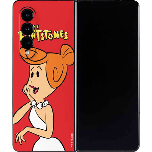 The Flinstones Wilma Flintstone Galaxy Z Fold4 5G Skin