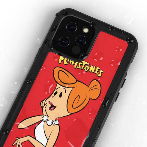 The Flinstones Wilma Flintstone iPhone 12 Pro Waterproof Case