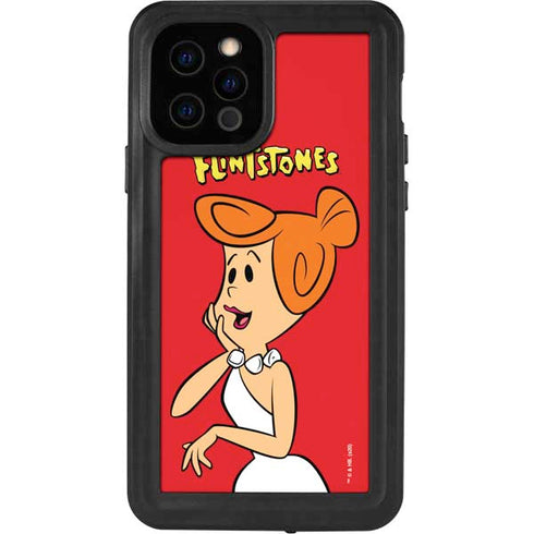 The Flinstones Wilma Flintstone iPhone 12 Pro Waterproof Case