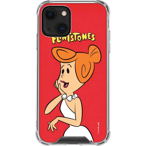 The Flinstones Wilma Flintstone iPhone 13 Mini Clear Case