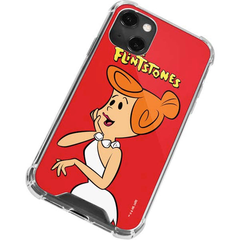 The Flinstones Wilma Flintstone iPhone 14 Plus Clear Case