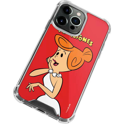 The Flinstones Wilma Flintstone iPhone 14 Pro Clear Case