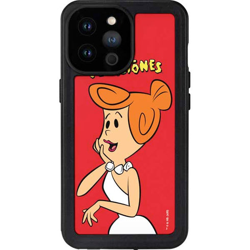 The Flinstones Wilma Flintstone iPhone 14 Pro Max Waterproof Case