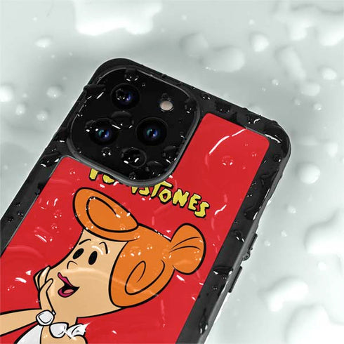 The Flinstones Wilma Flintstone iPhone 14 Pro Max Waterproof Case