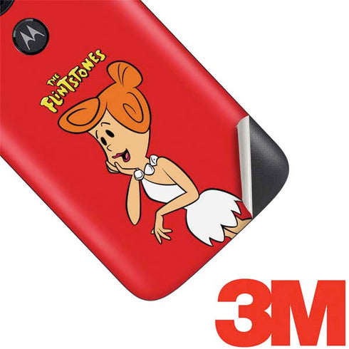 The Flinstones Wilma Flintstone Moto E5 Play Skin