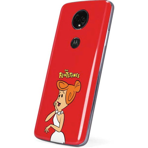 The Flinstones Wilma Flintstone Moto E5 Plus Skin