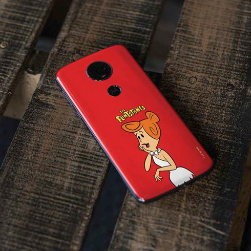 The Flinstones Wilma Flintstone Moto E5 Plus Skin