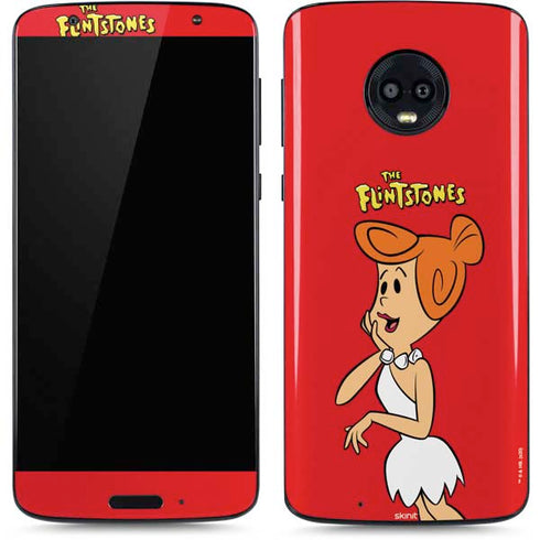 The Flinstones Wilma Flintstone Moto G6 Skin