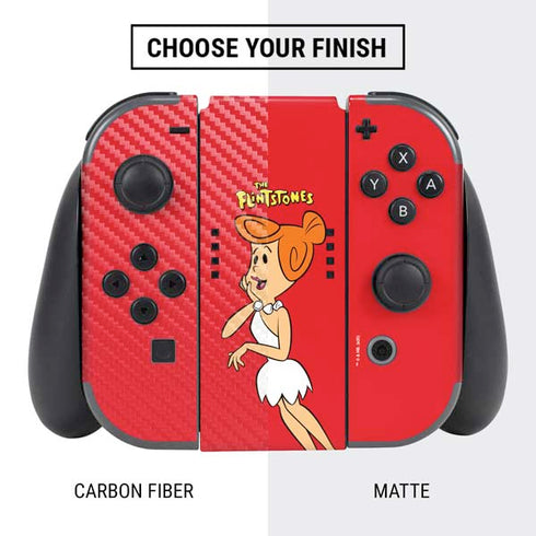 The Flinstones Wilma Flintstone Nintendo Switch Bundle Skin