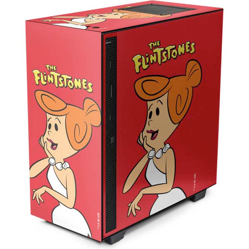 The Flinstones Wilma Flintstone NZXT H510 Compact ATX Mid-Tower Case Skin