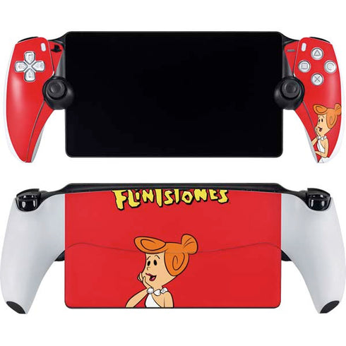 The Flinstones Wilma Flintstone PlayStation Portal Remote Player Skin