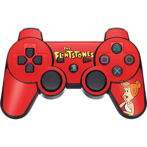 The Flinstones Wilma Flintstone PS3 Dual Shock wireless controller Skin