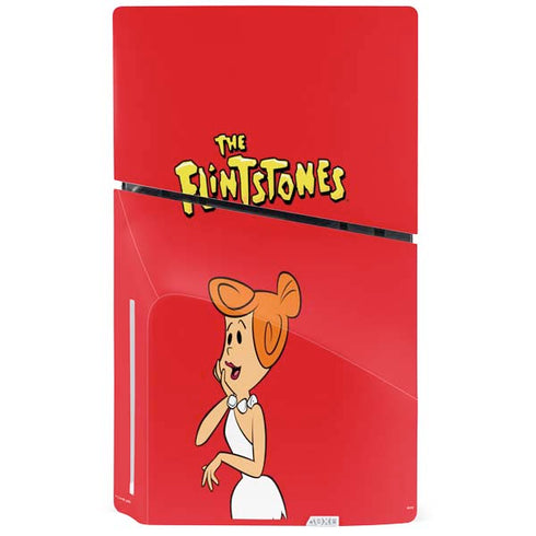 The Flinstones Wilma Flintstone PS5 Slim Disk Bundle Skin