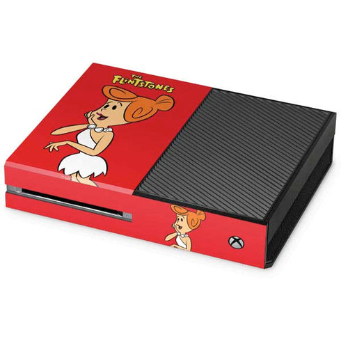 The Flinstones Wilma Flintstone Xbox One Console Skin