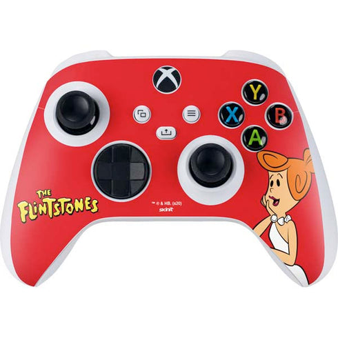 The Flinstones Wilma Flintstone Xbox Series S Controller Skin