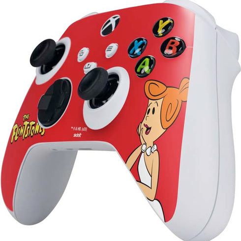 The Flinstones Wilma Flintstone Xbox Series S Controller Skin