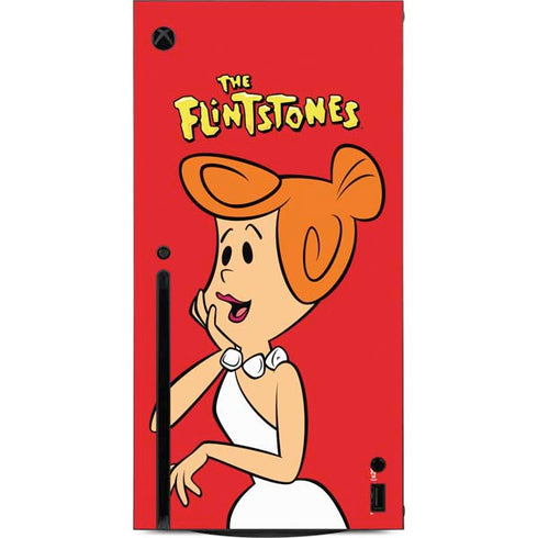 The Flinstones Wilma Flintstone Xbox Series X Console Skin