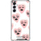 Bouffants and Broken Hearts Winking Hearts Galaxy A14 5G Clear Case