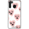 Bouffants and Broken Hearts Winking Hearts Galaxy A21 Clear Case