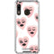 Bouffants and Broken Hearts Winking Hearts Galaxy A30 Clear Case