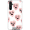 Bouffants and Broken Hearts Winking Hearts Galaxy A54 5G Clear Case