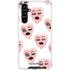 Bouffants and Broken Hearts Winking Hearts Galaxy A54 5G Clear Case