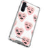 Bouffants and Broken Hearts Winking Hearts Galaxy A54 5G Clear Case