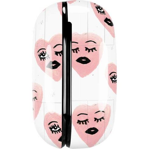 Bouffants and Broken Hearts Winking Hearts Galaxy Buds Pro Skin