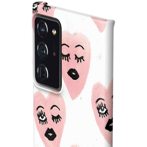 Bouffants and Broken Hearts Winking Hearts Galaxy Note20 Ultra 5G Lite Case