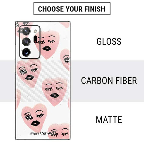 Bouffants and Broken Hearts Winking Hearts Galaxy Note20 Ultra 5G Skin
