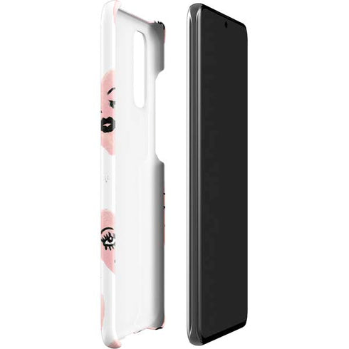 Bouffants and Broken Hearts Winking Hearts Galaxy S20 Lite Case