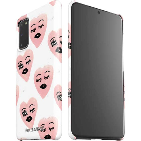 Bouffants and Broken Hearts Winking Hearts Galaxy S20 Lite Case