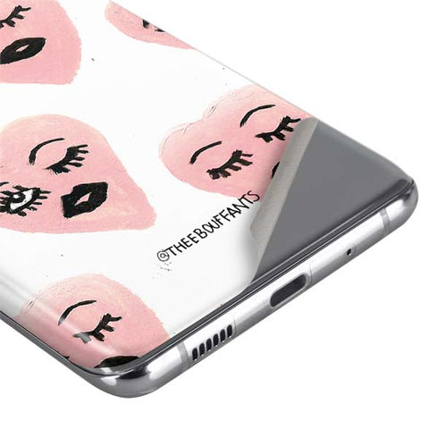 Bouffants and Broken Hearts Winking Hearts Galaxy S20 Ultra 5G Skin