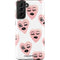 Bouffants and Broken Hearts Winking Hearts Galaxy S21 FE Pro Case